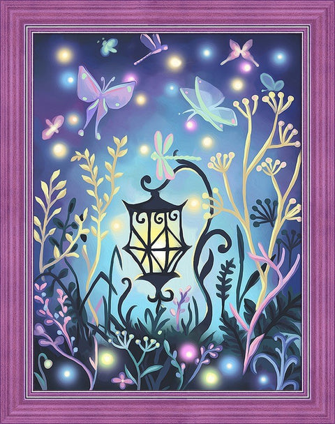 Diamond Painting Kit Mysterious Lamp AZ - 1612 40_30cm - Hobby.lt 🇬🇧