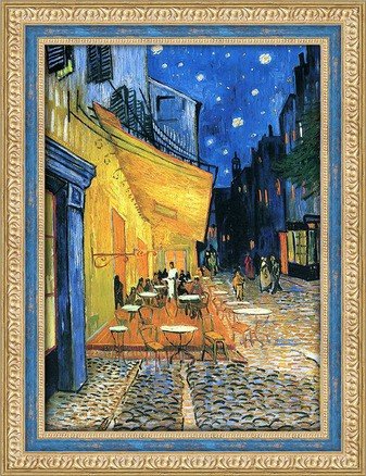 Diamond Painting Kit Night Cafe AZ - 1538 50_70cm - Hobby.lt 🇬🇧