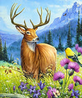 Diamond painting kit Noble Deer WD2496 - Hobby.lt 🇬🇧