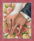 Diamond Painting Kit On the Wedding Day AZ - 1667 40x50cm - Hobby.lt 🇬🇧