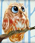 Diamond Painting Kit Owl AZ - 1550 15_15cm - Hobby.lt 🇬🇧