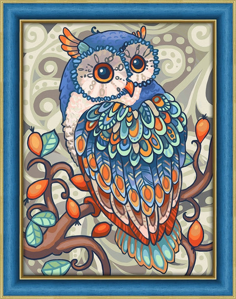 Diamond Painting Kit Owl AZ-1607 30_40cm