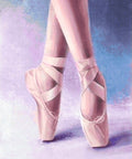 Diamond painting kit Pointe shoes 30*40 cm WD3002 - Hobby.lt 🇬🇧