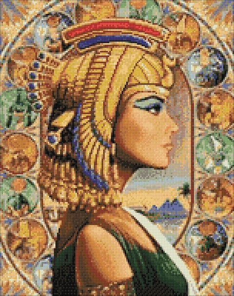 Diamond painting kit Queen of Egypt WD139 - Hobby.lt 🇬🇧