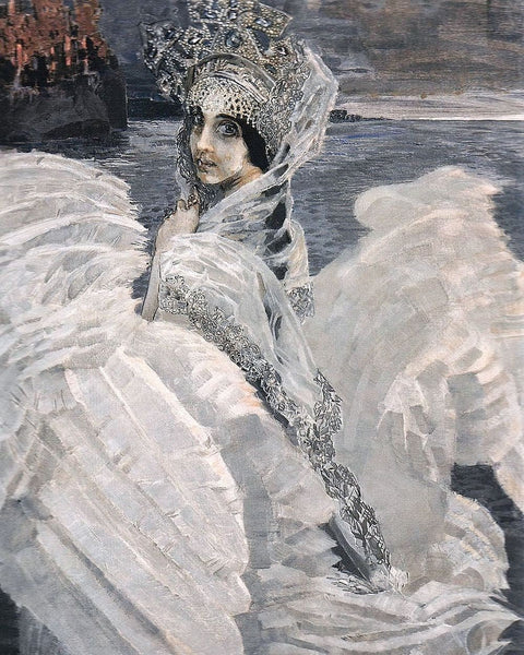 Diamond Painting Kit Queen Swan AZ - 1531 50_70cm - Hobby.lt 🇬🇧