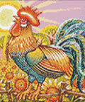 Diamond painting kit Rooster WD078 - Hobby.lt 🇬🇧