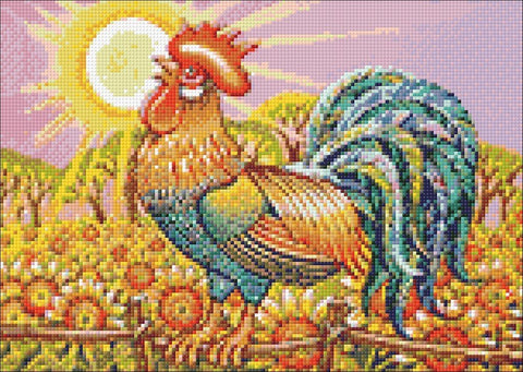 Diamond painting kit Rooster WD078 - Hobby.lt 🇬🇧