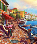 Diamond painting kit Sea Resort 70*50 cm WD2523 - Hobby.lt 🇬🇧