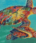 Diamond painting kit Sea Turtles WD064 - Hobby.lt 🇬🇧