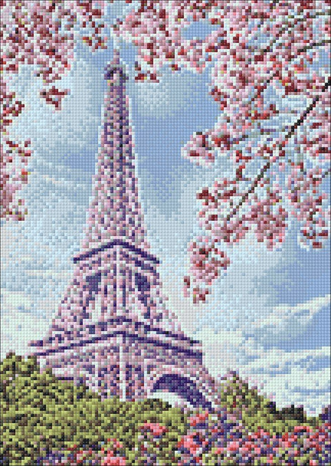 Diamond painting kit SPRING IN PARIS WD124 - Hobby.lt 🇬🇧