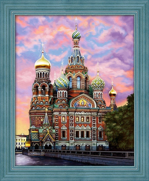 Diamond Painting Kit St.Petersburg AZ-1628 50_40cm