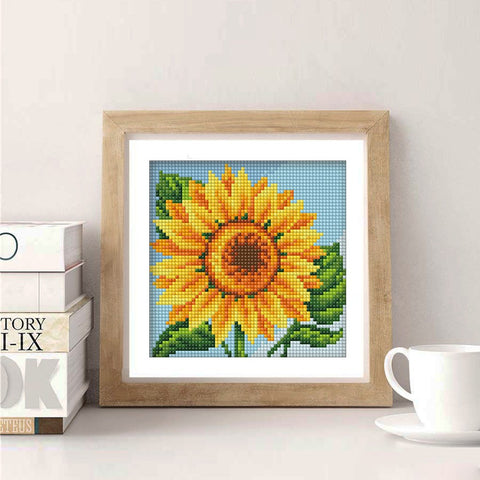 Diamond Painting Kit Sunflower AZ-1635 15_15cm