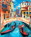 Diamond painting kit Sunny Venice 70*50 cm WD2522 - Hobby.lt 🇬🇧