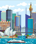 Diamond painting kit Sydney WD2449