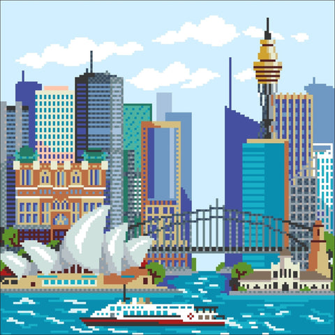 Diamond painting kit Sydney WD2449