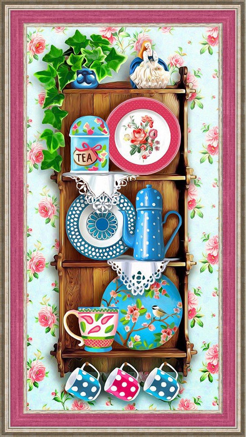 Diamond Painting Kit Tea Provanse AZ - 1585 60_30cm - Hobby.lt 🇬🇧