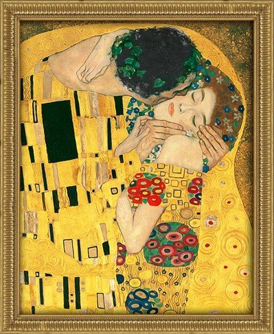 Diamond Painting Kit The Kiss AZ - 1530 40_50cm - Hobby.lt 🇬🇧