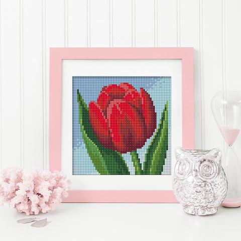 Diamond Painting Kit Tulip AZ-1634 15_15cm