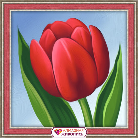 Diamond Painting Kit Tulip AZ-1634 15_15cm