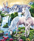 Diamond painting kit Unicorns WD2486 - Hobby.lt 🇬🇧