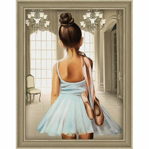 Diamond Painting Kit Young Ballet Dancer AZ - 1559 30_40cm - Hobby.lt 🇬🇧