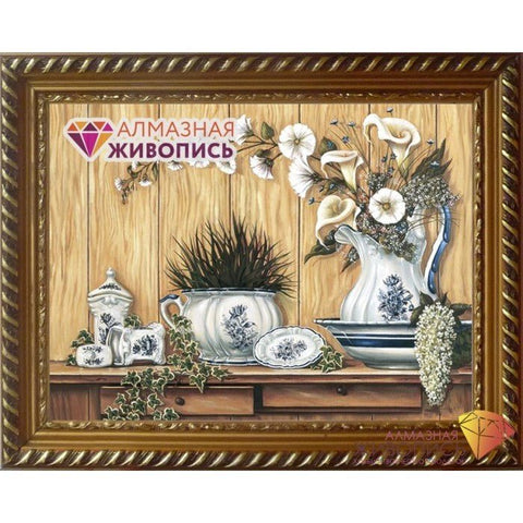 Diamond painting Kitchen Decorations AZ - 1423 Size: 40х30 - Hobby.lt 🇬🇧