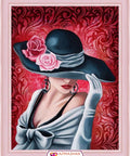 Diamond painting Lady Rose AZ - 1504 Size: 30х40 - Hobby.lt 🇬🇧
