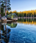 Diamond painting Lake in Carelia AZ - 1497 Size: 70х50 - Hobby.lt 🇬🇧