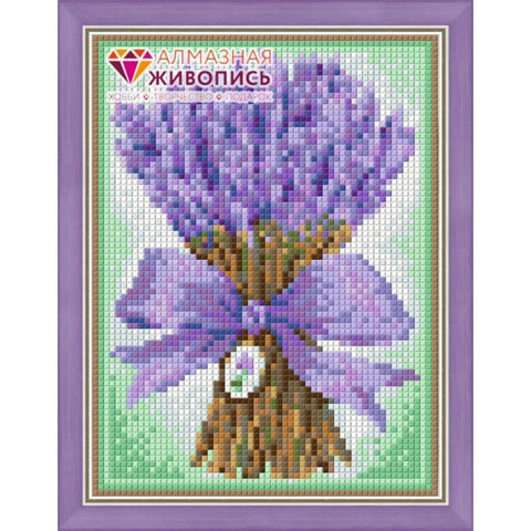 Diamond painting Lavanda Bouquet AZ-1447 Size: 15х20