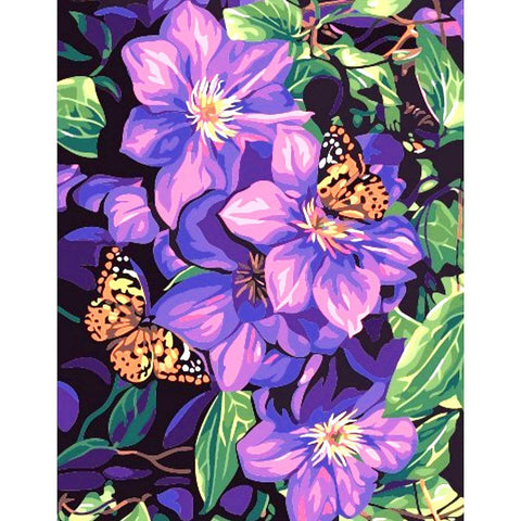 Diamond painting Lilac Bouquet AZ - 1133 Size: 40х50 - Hobby.lt 🇬🇧