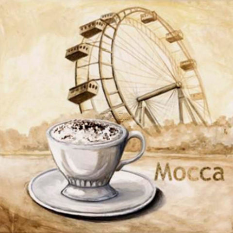 Diamond painting Mokka AZ - 1172 Size: 40х40 - Hobby.lt 🇬🇧