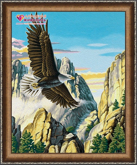 Diamond painting Mountain Eagle AZ-1518 Size: 40х50