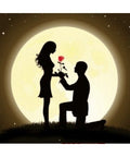 Diamond painting Night Romance AZ - 1310 Size: 30х25 - Hobby.lt 🇬🇧
