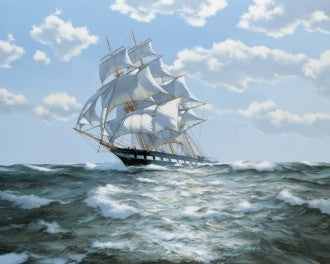 Diamond painting On all Sails AZ-1059 Size: 55x44