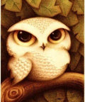 Diamond painting Owl AZ - 365 Size: 25x30 - Hobby.lt 🇬🇧