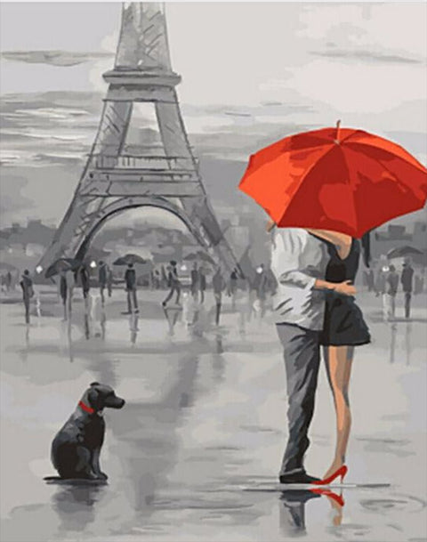 Diamond painting Paris Romance AZ - 1409 Size: 40х50 - Hobby.lt 🇬🇧