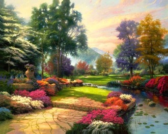 Diamond painting Park AZ-1342 Size: 50*40