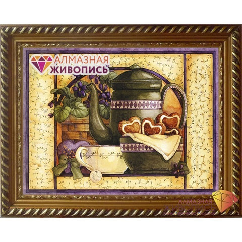 Diamond painting Provanse Tea AZ-1427 Size: 40х30