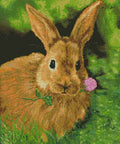 Diamond painting Rabbit AZ - 1082 Size: 38х52 - Hobby.lt 🇬🇧
