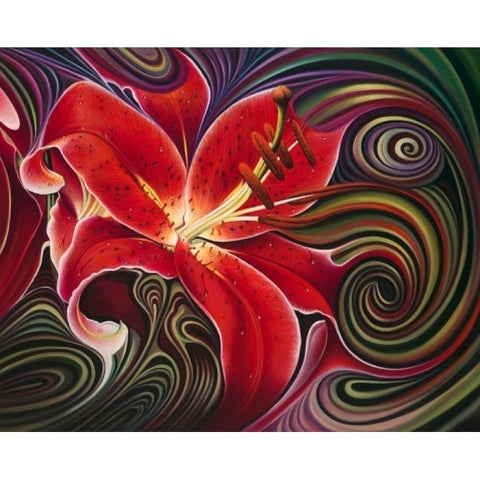 Diamond painting Red Phantasy AZ-1395 Size: 50х40