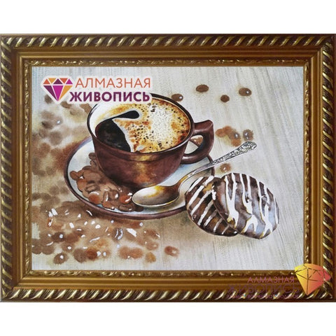 Diamond painting Refreshing Coffee AZ-1425 Size: 40х30