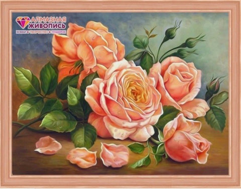 Diamond painting Rose Aroma AZ-1514 Size: 40х30