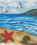 Diamond painting Seaside AZ - 1362 Size: 40х30 - Hobby.lt 🇬🇧