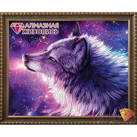 Diamond painting Spirit of the Wolf AZ-3021 Size: 50х40