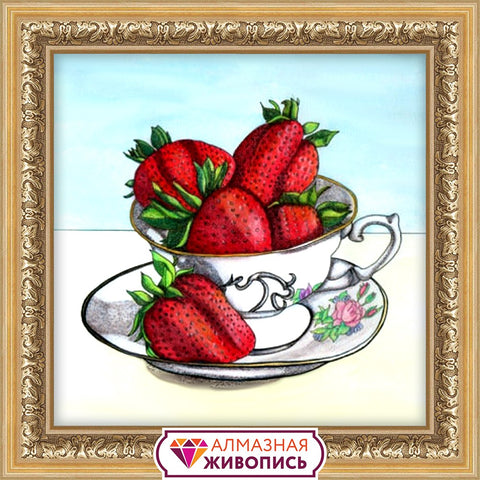 Diamond painting Strawberry AZ-1439 Size: 25х25