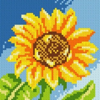 Diamond painting Sunflower AZ-1077 Size: 15х15