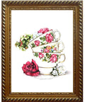 Diamond painting Tea Composition AZ - 1436 Size: 30х40 - Hobby.lt 🇬🇧