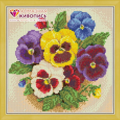 Diamond painting Viola AZ-1445 Size: 25х25