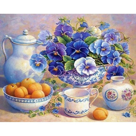 Diamond painting Violet Tenderness AZ-1370 Size: 50х40