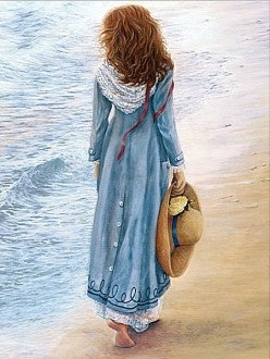 Diamond painting Walk near the Sea AZ-1123 Size: 40x53